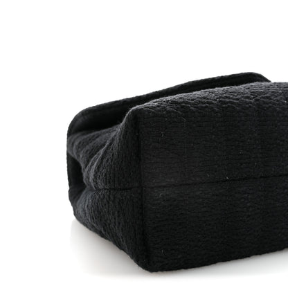 Saint Laurent Canvas Y Quilted Monogram Small Loulou Chain Satchel Black 8 of 9