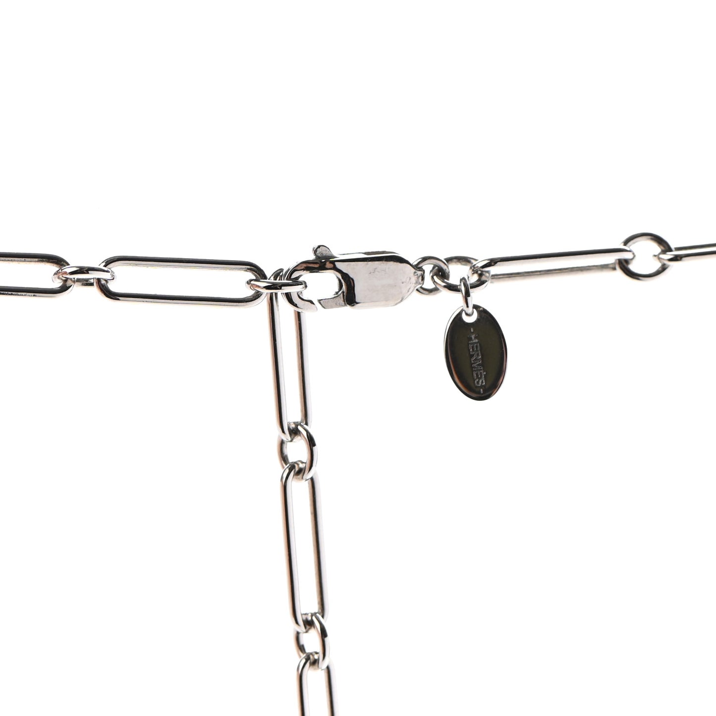 Palladium Enamel Colliers De Chiens Curiosite Dream Box Necklace