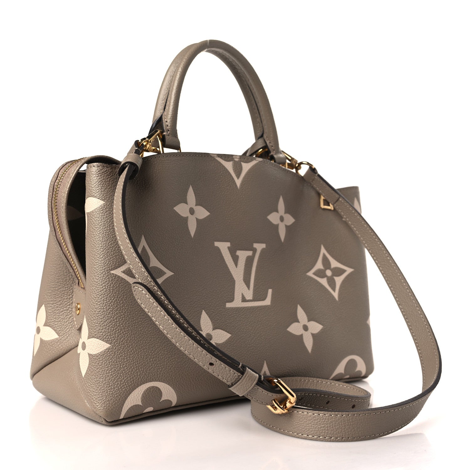 Louis Vuitton Empreinte Monogram Giant Petit Palais Tourterelle Creme 3 of 7