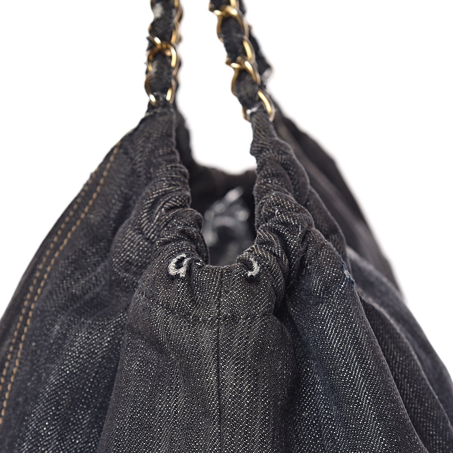 Denim XL Coco Cabas Tote Dark Blue
