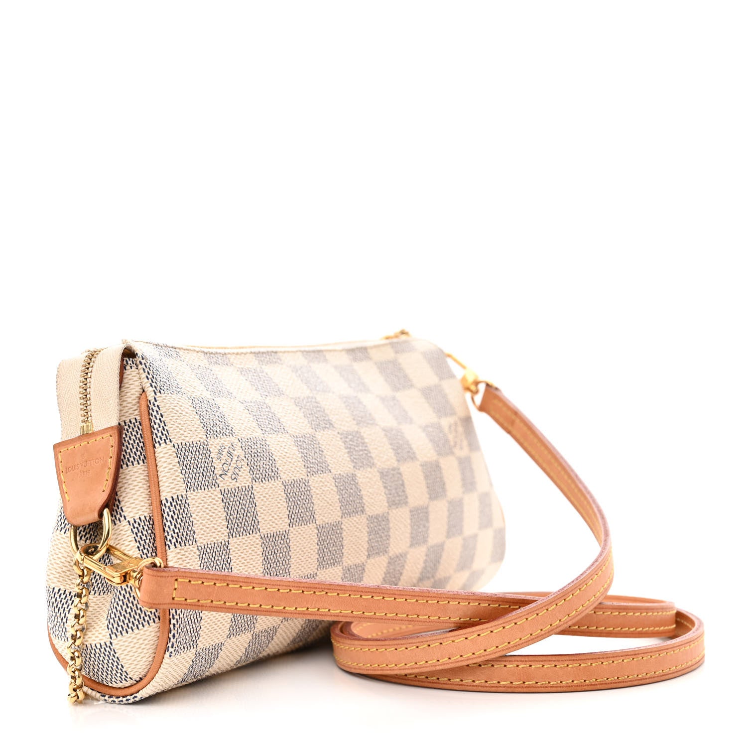 Louis Vuitton Damier Azur Eva Clutch 3 of 11