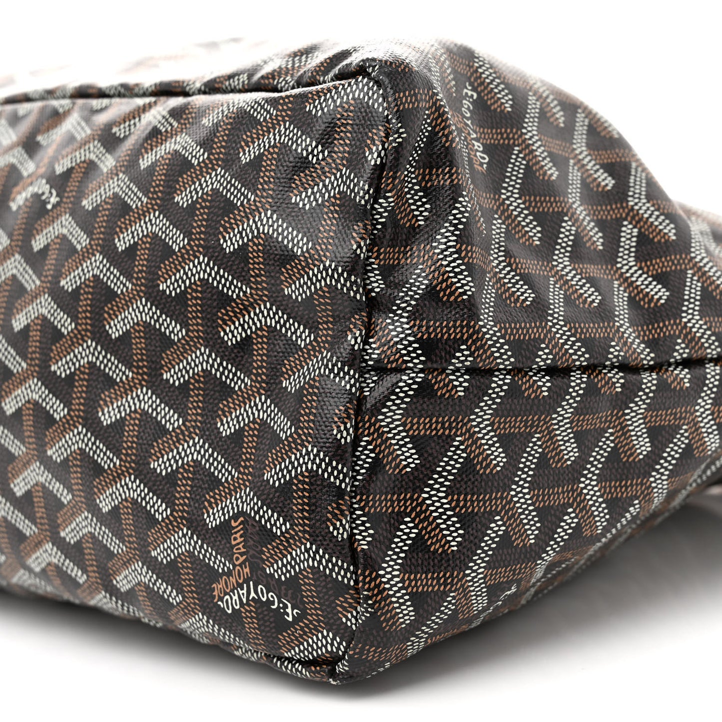 Goyardine Saint Louis PM Black Gold