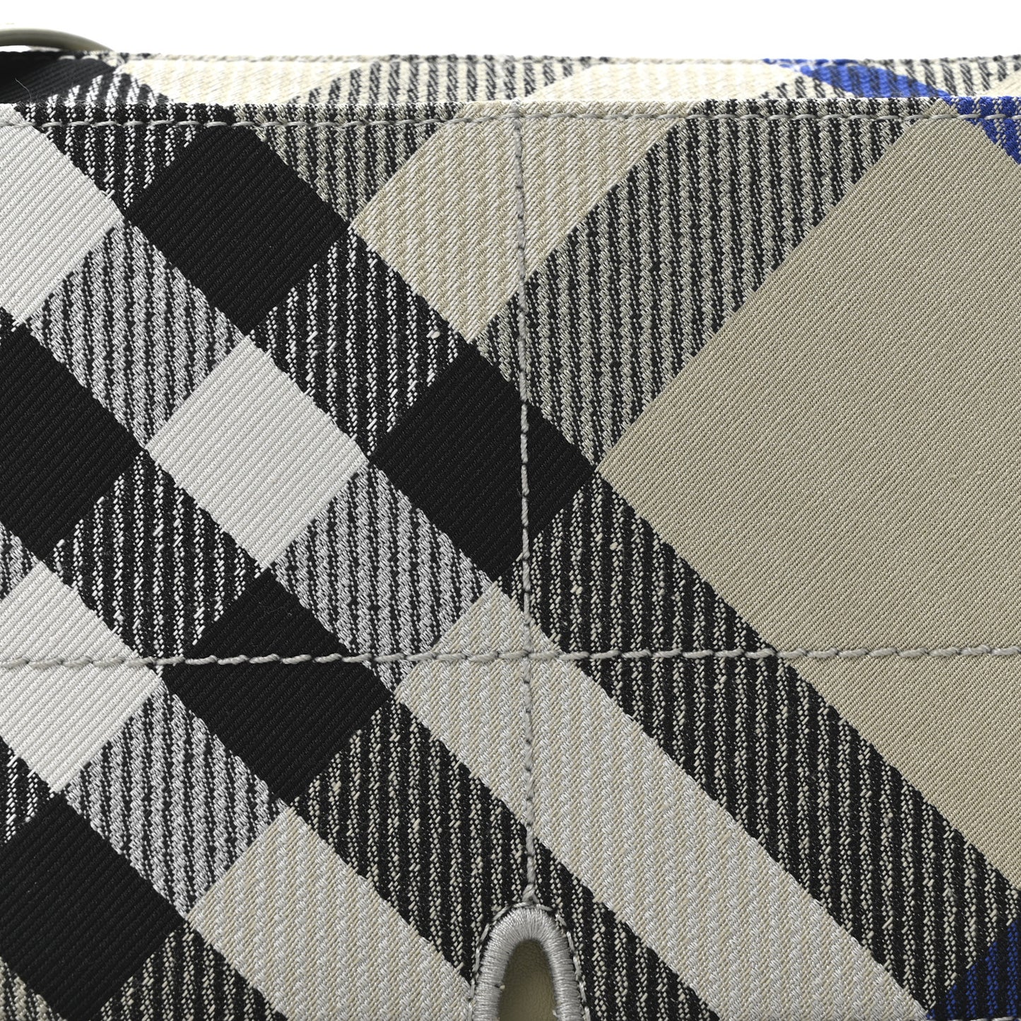 Jacquard Check Snip Bag Lichen