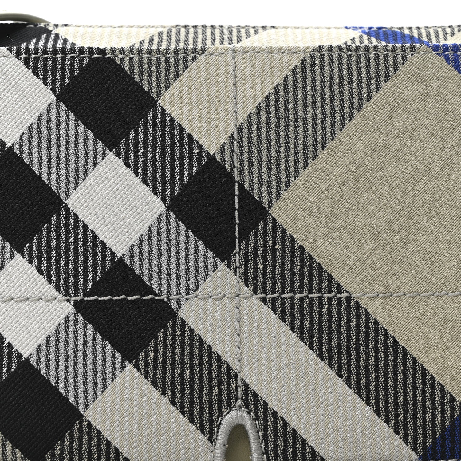 Burberry Jacquard Check Snip Bag Lichen 7 of 9