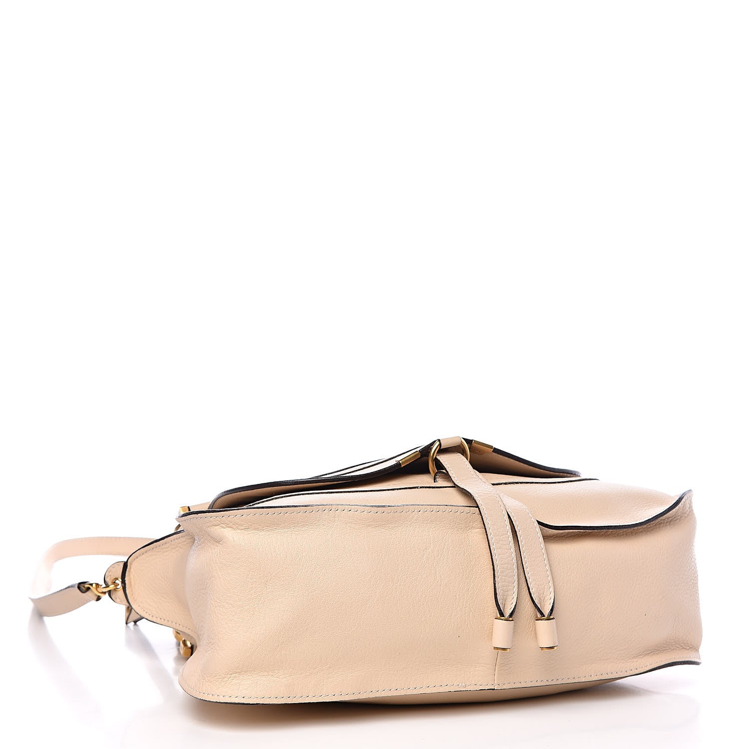 Chloe Calfskin Medium Marcie Satchel Powder Beige 5 of 14