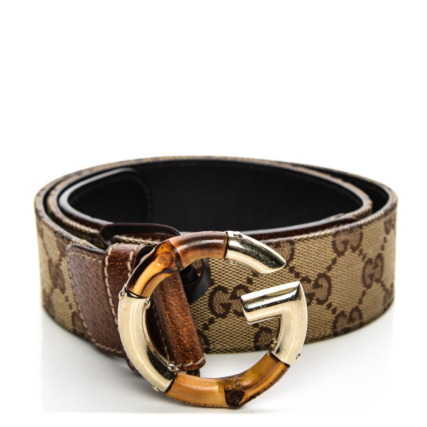 Monogram Bamboo G Belt 80 32