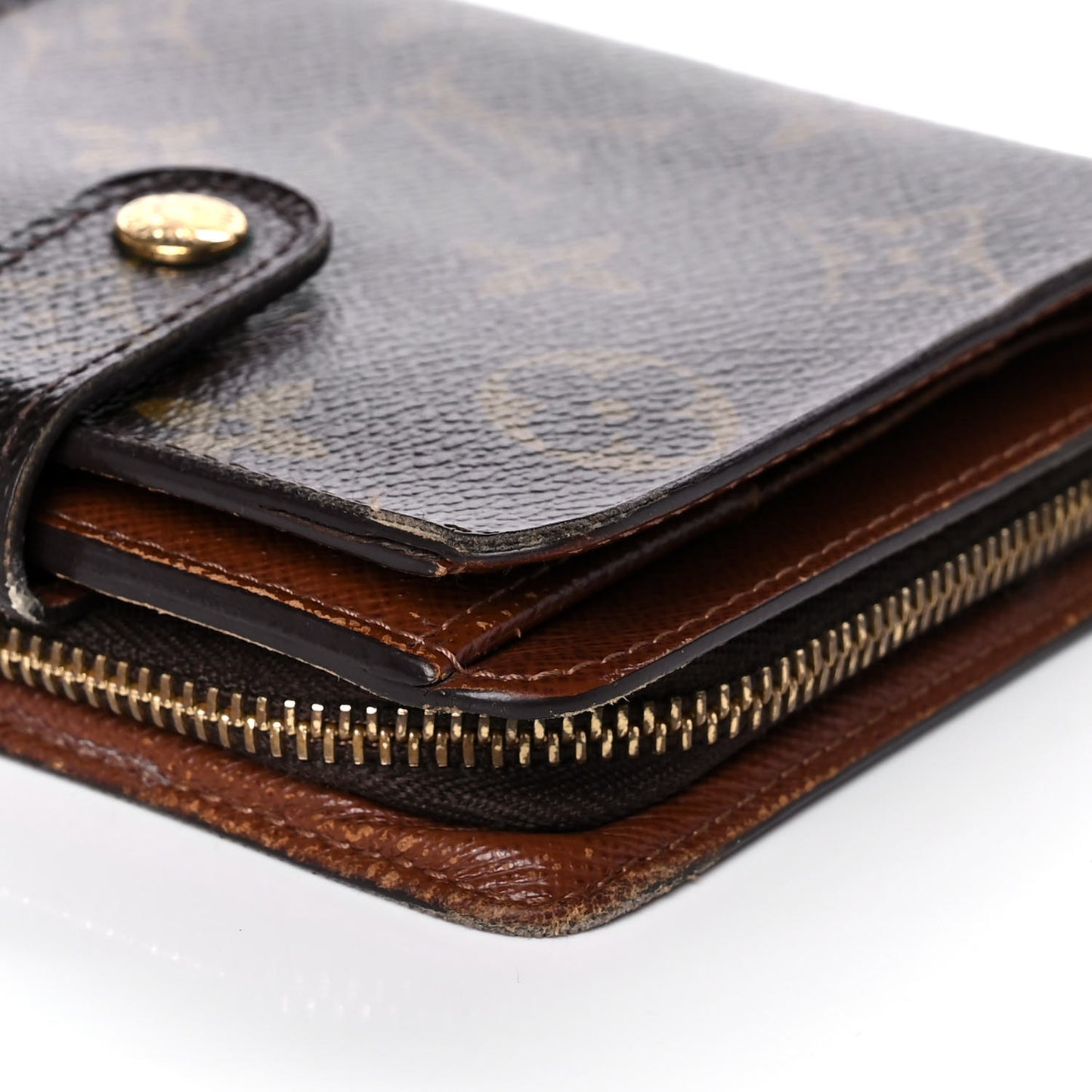 Monogram Compact Zippe Zipped Wallet