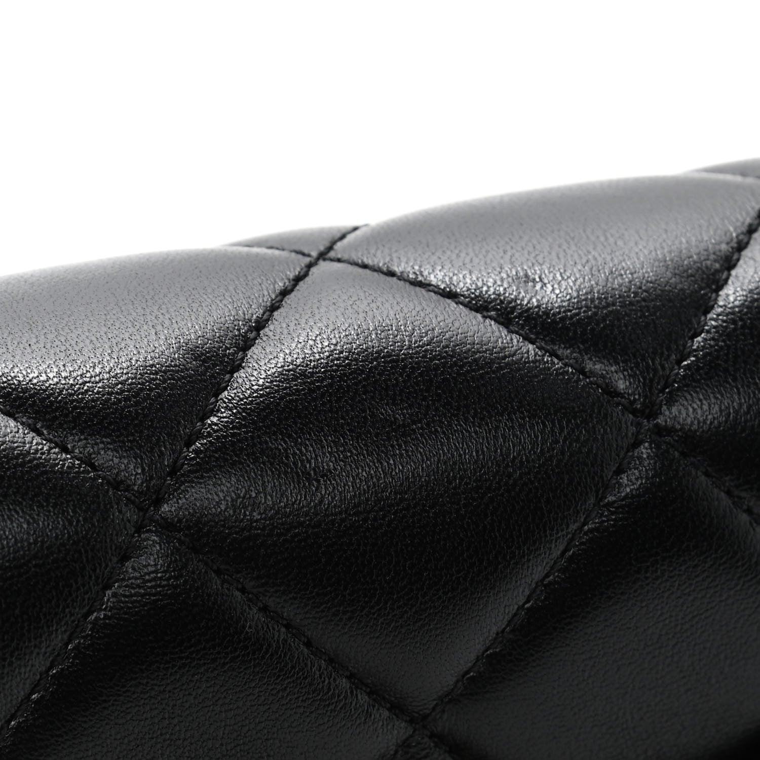 Chanel Lambskin Quilted Mini Side Note Flap Black 11 of 11