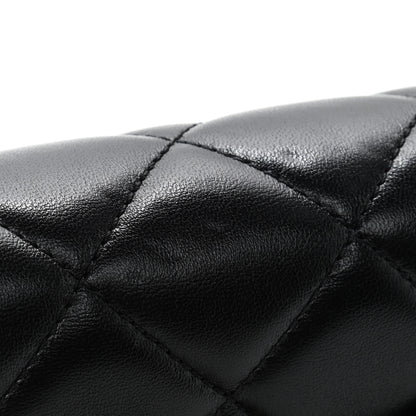 Chanel Lambskin Quilted Mini Side Note Flap Black 11 of 11