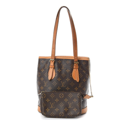 Louis Vuitton Monogram Petit Bucket 23 1 of 8