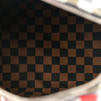 Louis Vuitton Damier Speedy Bandouliere 30 Black White 5 of 10