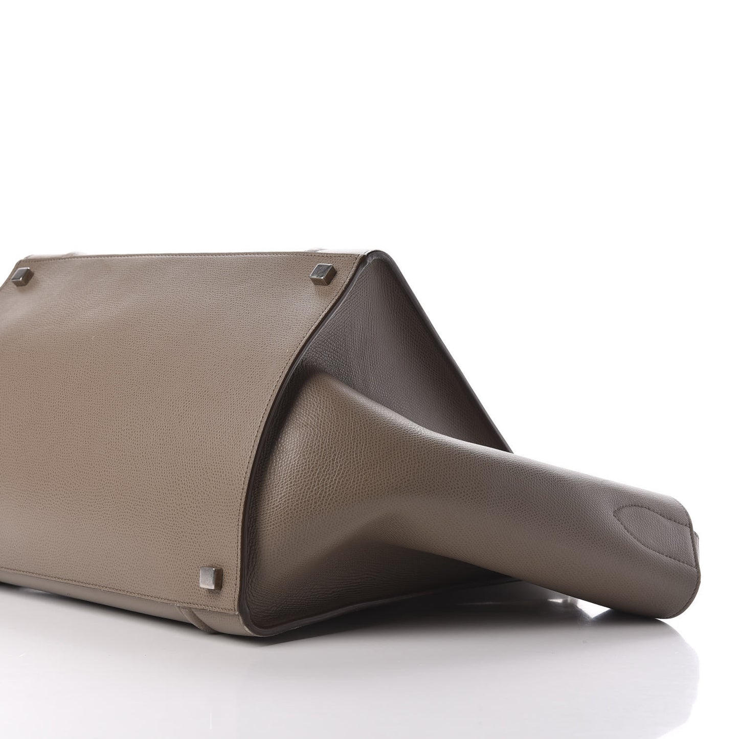 Baby Grained Calfskin Medium Phantom Luggage Taupe