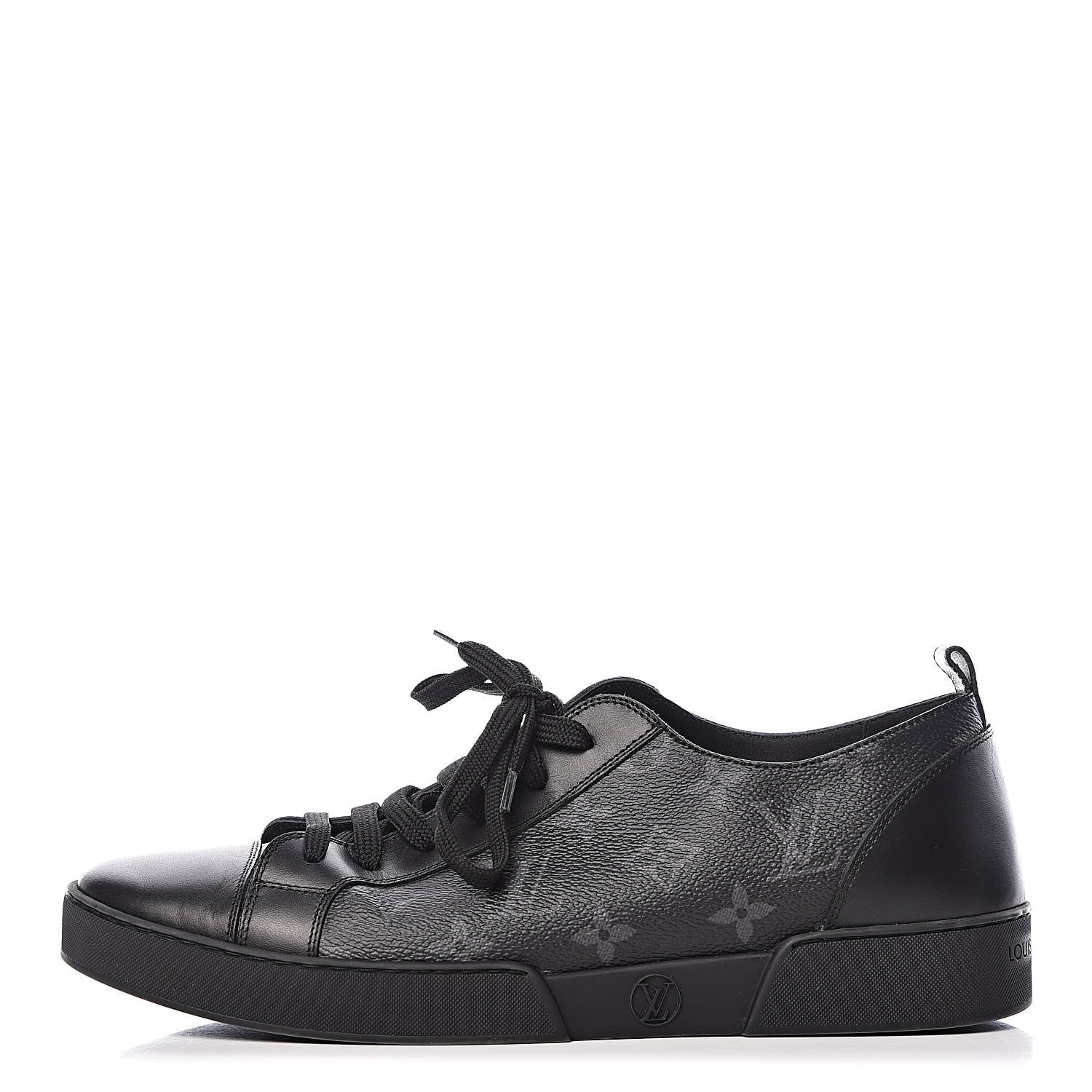 Louis Vuitton Monogram Eclipse Match Up Sneakers 7 Black 1 of 10