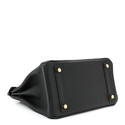 Hermes Togo Birkin 25 Black 4 of 10