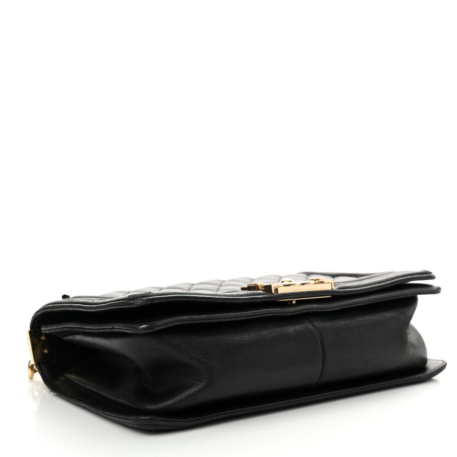 Chanel Lambskin Quilted Medium Boy Flap Black 4 of 20