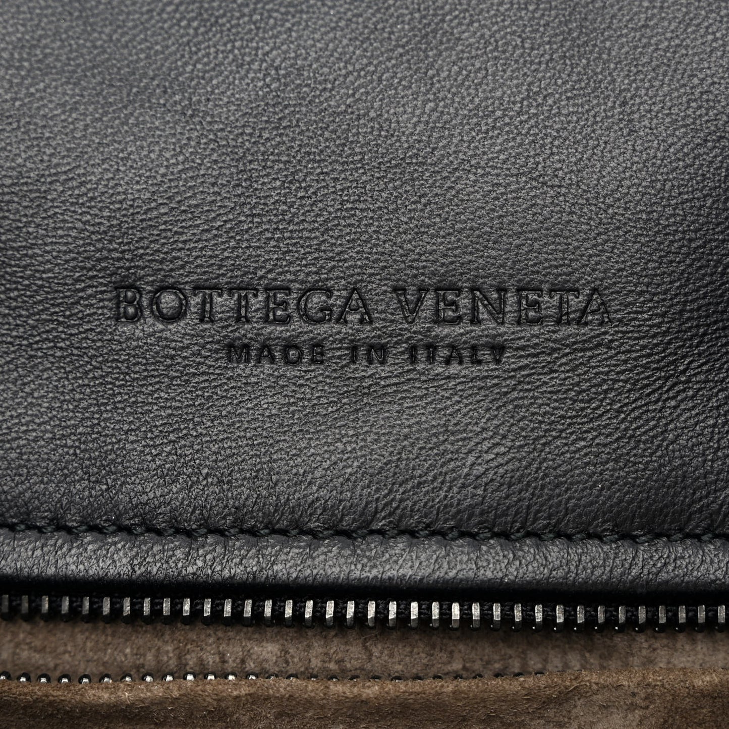 Nappa Intrecciato Messenger Bag Black