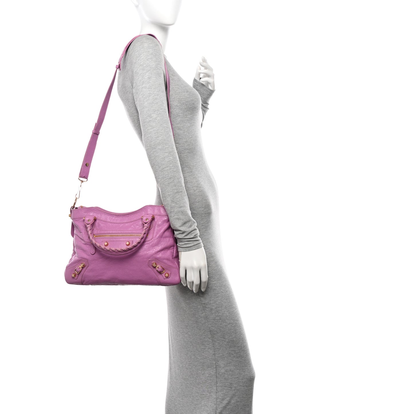 Agneau Giant 12 Gold Hardware Town Rose Berlingot