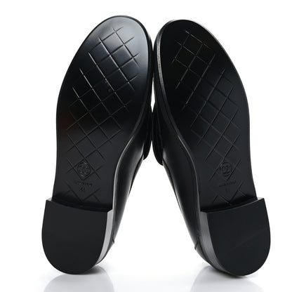 Chanel Lambskin Quilted CC Turnlock Loafers 41 Black 5 of 8