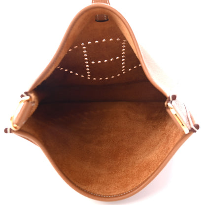 Hermes Taurillon Clemence Evelyne III PM Gold 4 of 4