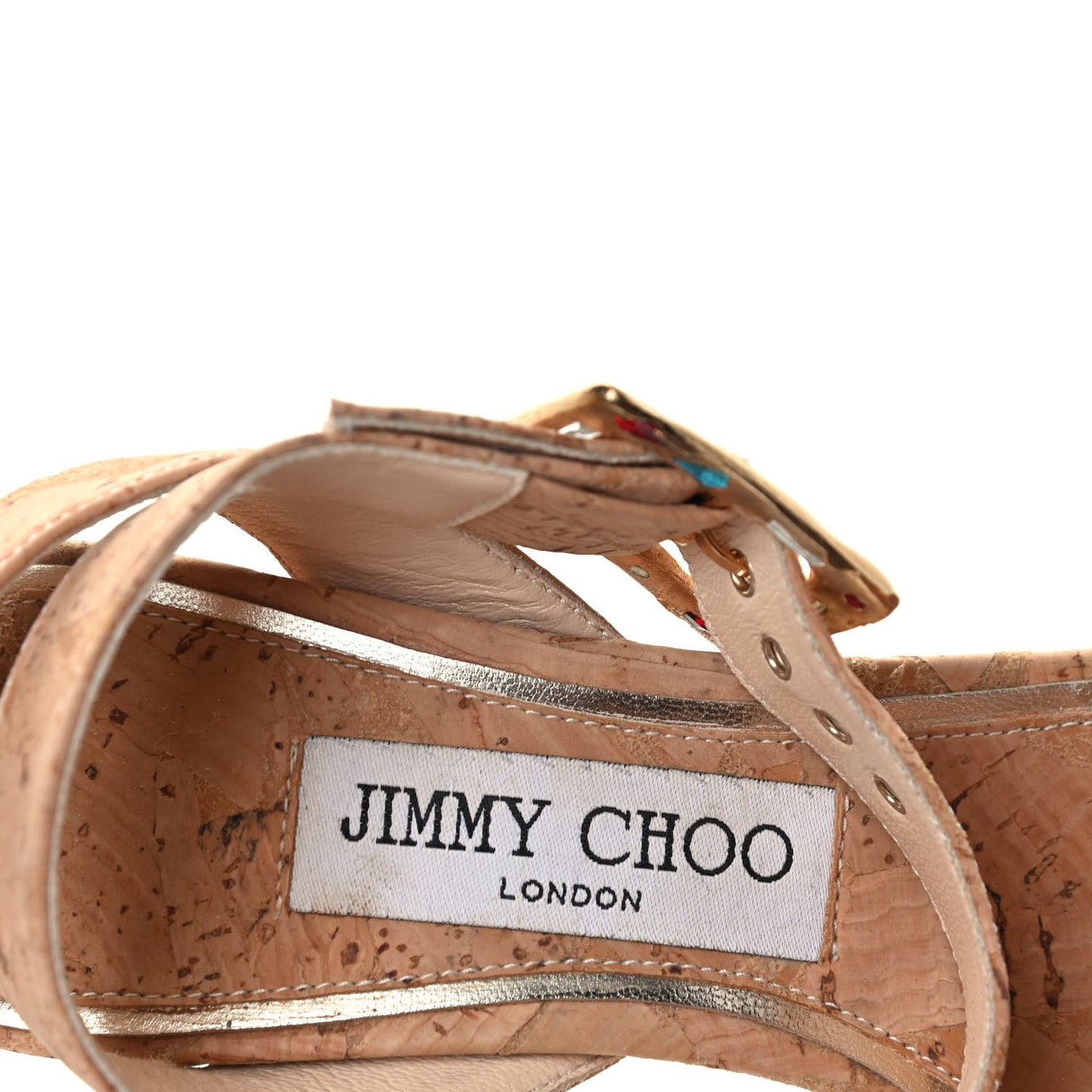 Dacha Cork Sandals 37 Beige