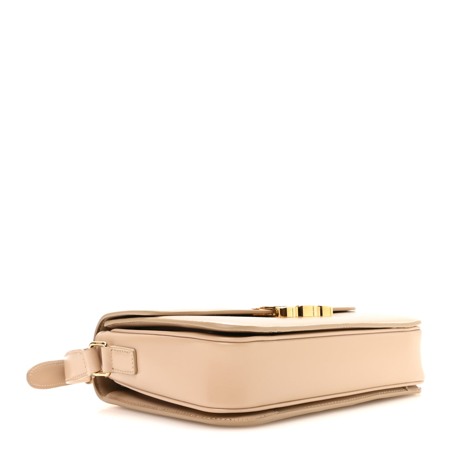 Shiny Calfskin Medium Triomphe Nude