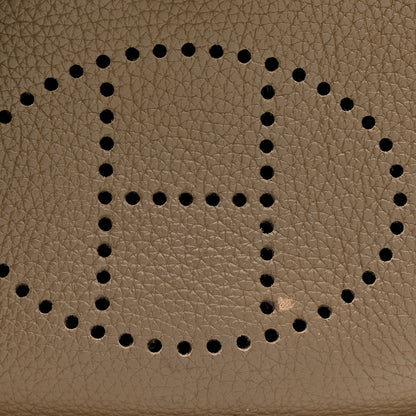 Hermes Taurillon Clemence Evelyne TPM Etoupe 13 of 14