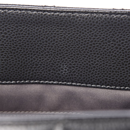 Chanel Caviar Quilted XL Grand Shopping Tote GST Dark Grey 10 of 11