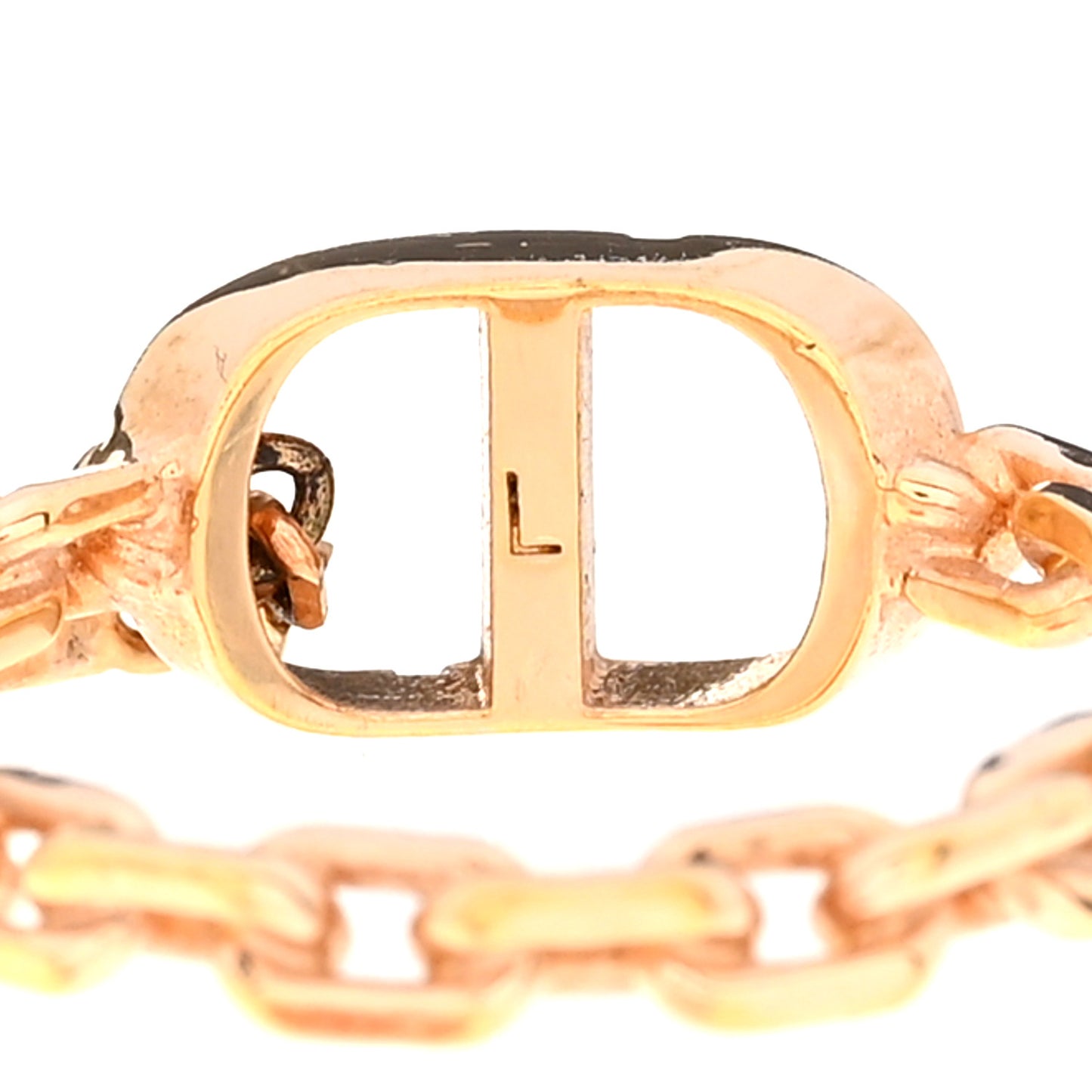 Metal Crystal Star CD Ring M Gold