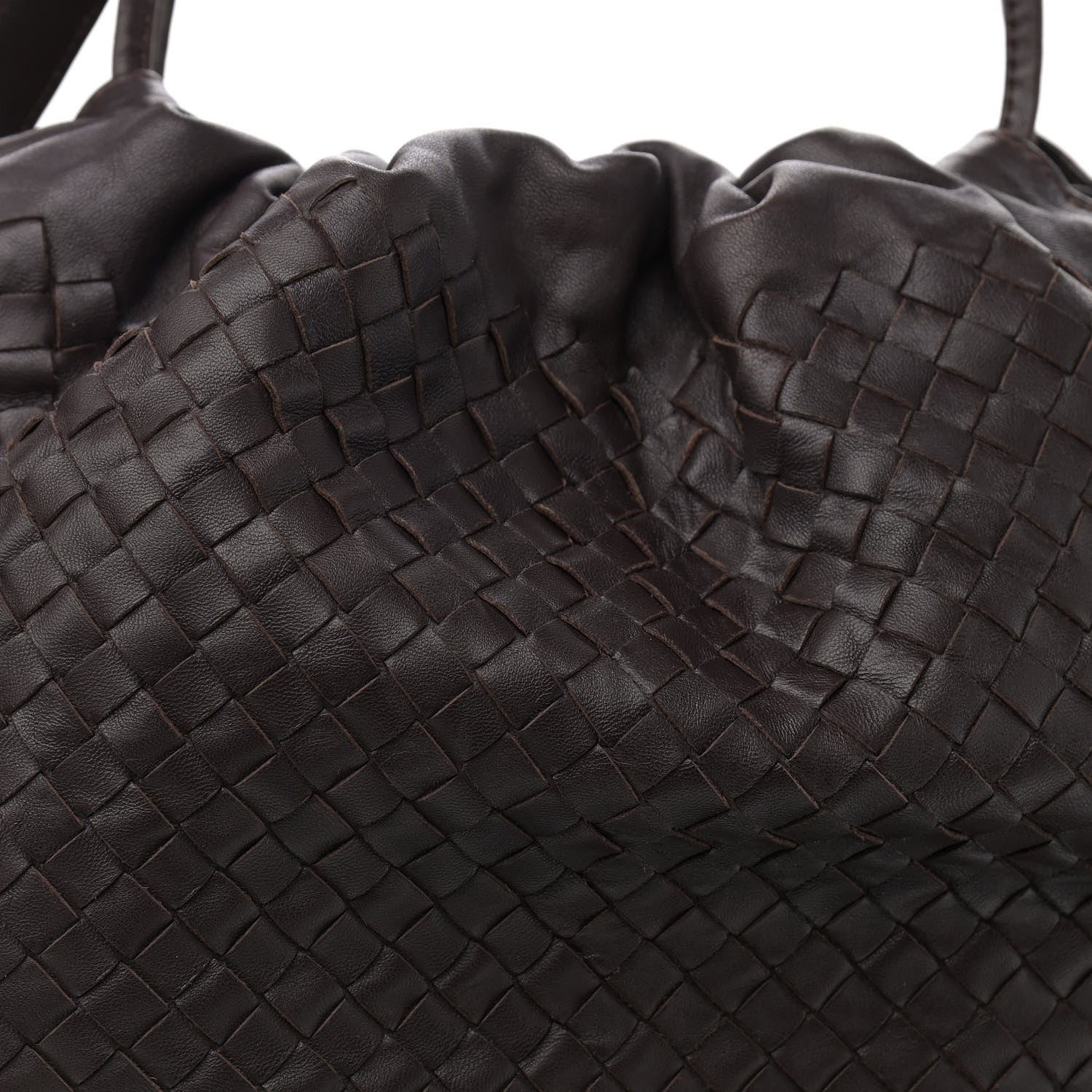 Bottega Veneta Nappa Intrecciato Drawstring Tote Ebano 7 of 9