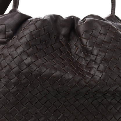 Bottega Veneta Nappa Intrecciato Drawstring Tote Ebano 7 of 9