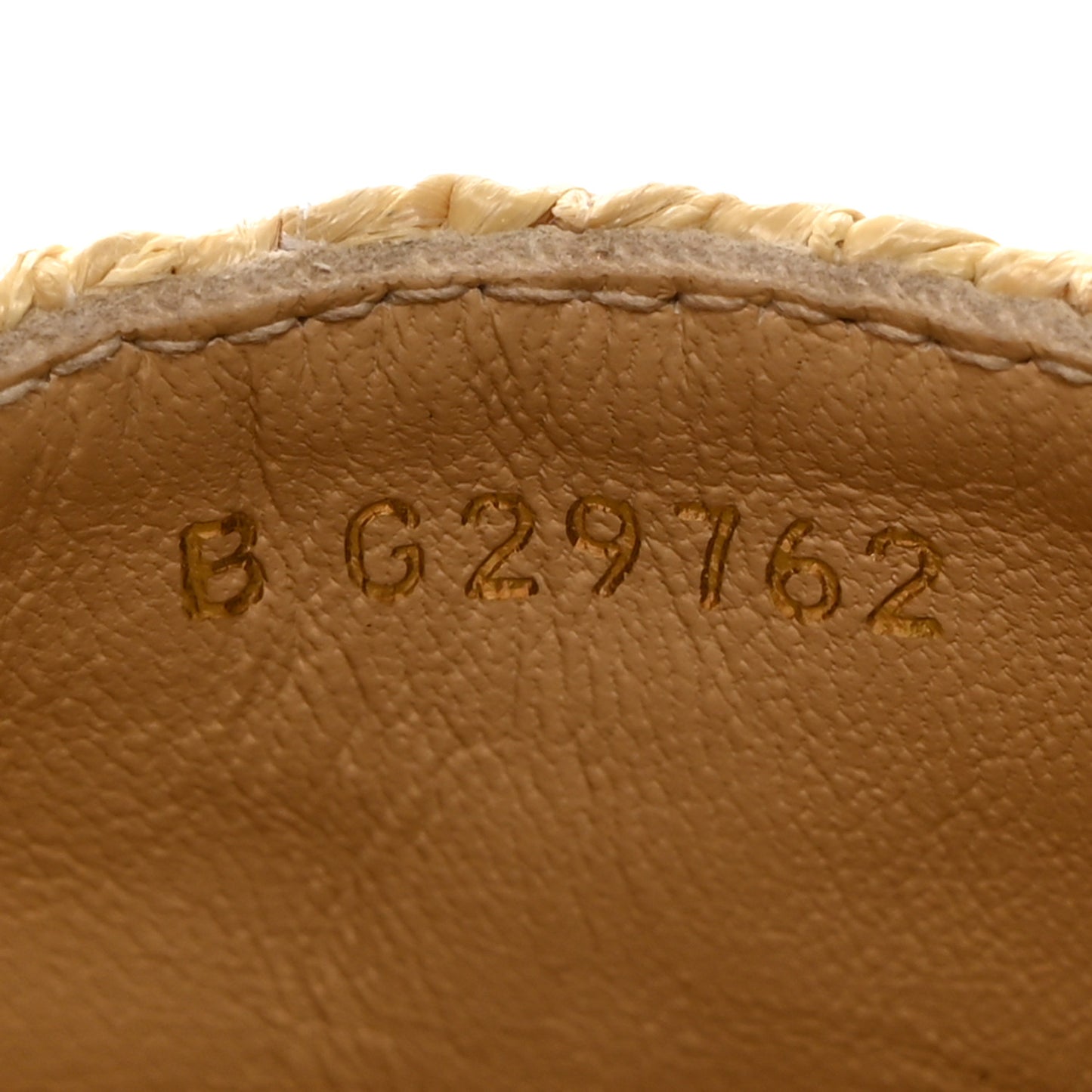 Braided Fabric Lambskin CC Espadrilles 38 Beige Black