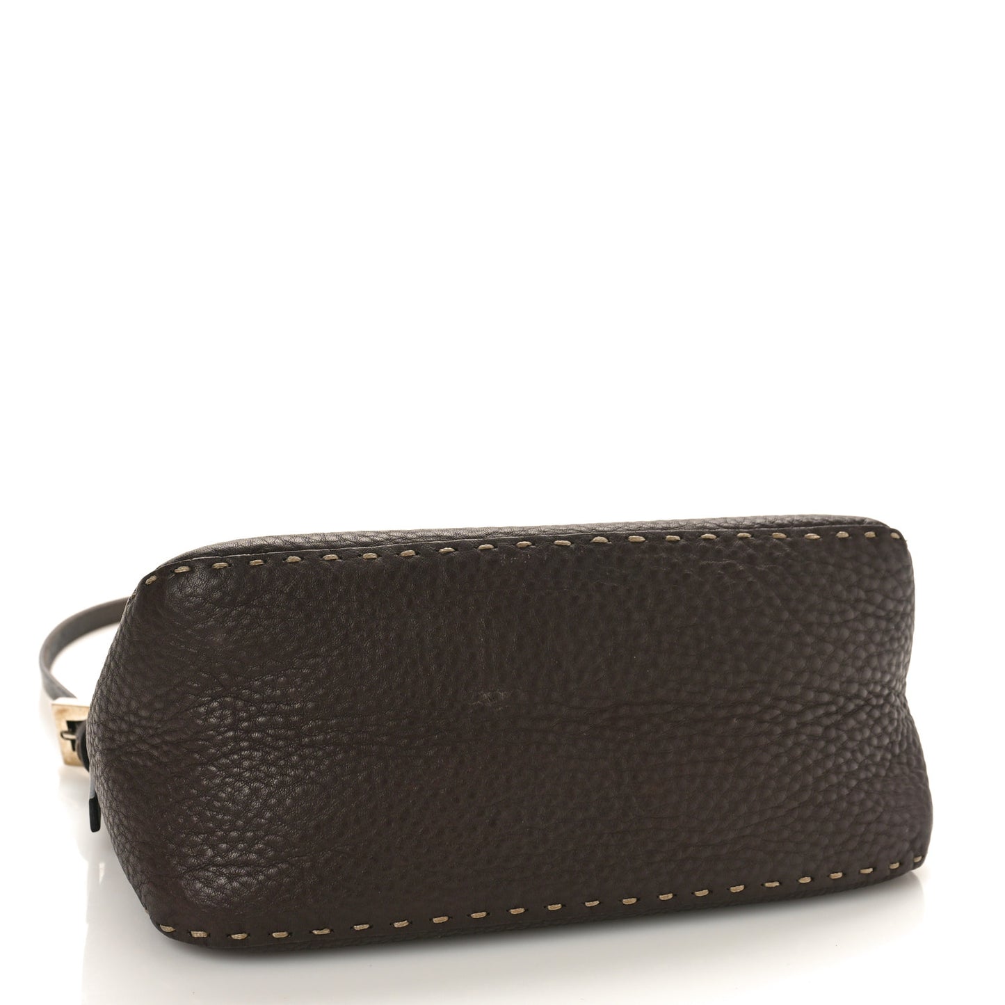 Calfskin Romano Selleria Mini Mama Baguette Brown