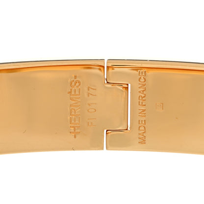 Hermes Enamel Narrow Clic Clac H Bracelet PM White 4 of 7