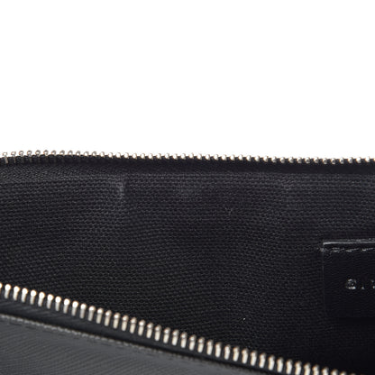 Givenchy Textured Coated Canvas Rottweiler Print Large Cosmetic Pouch Black 9 of 9