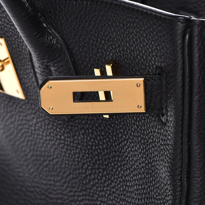 Hermes Togo Birkin 30 Black 9 of 31