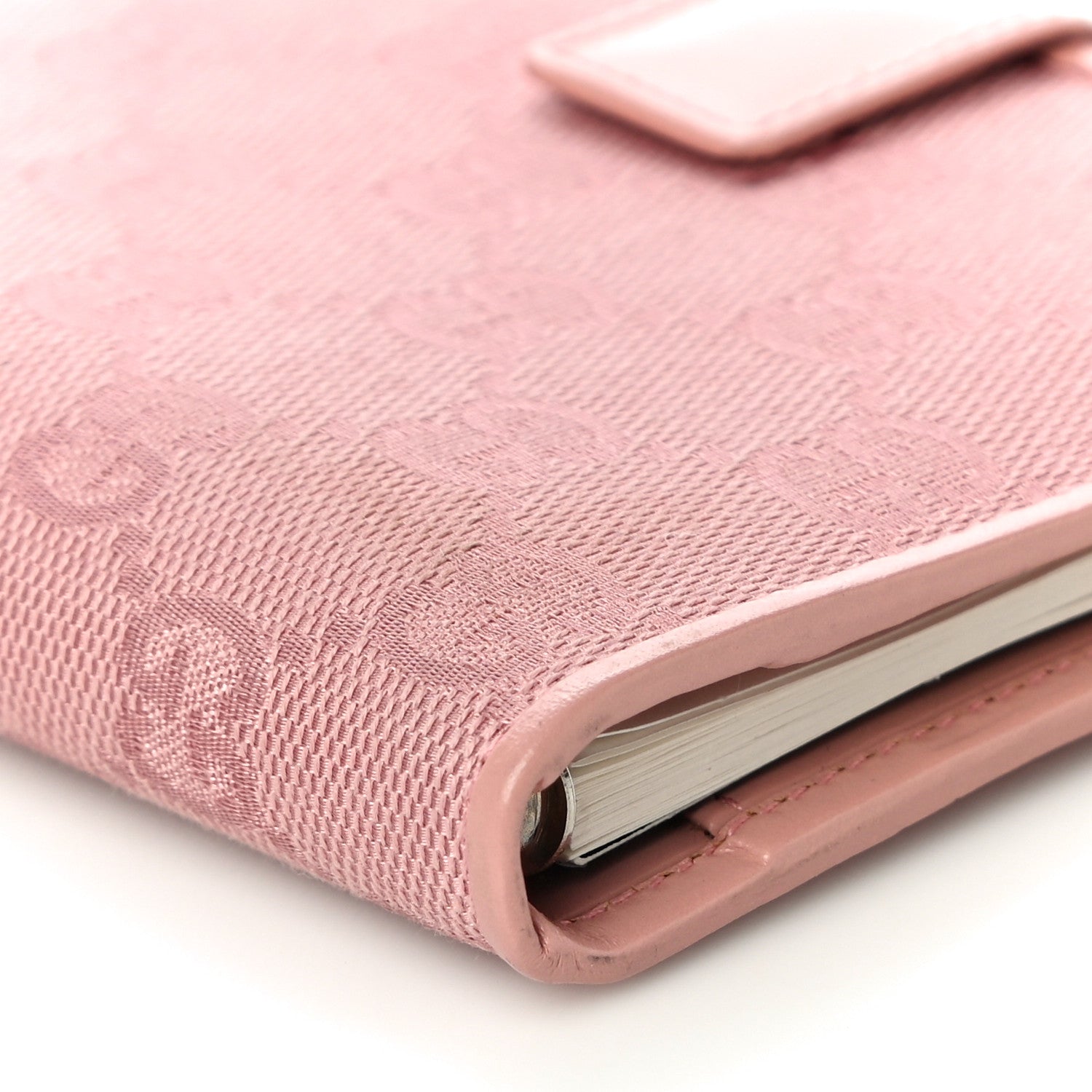 Gucci Monogram Small Ring Agenda Pink 8 of 11