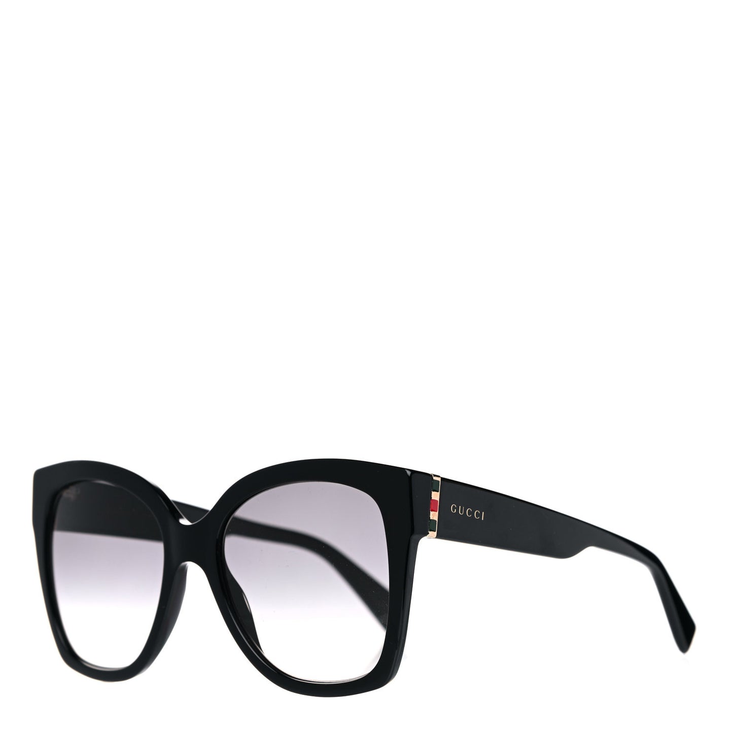 Acetate Square Frame Sunglasses GG0459S Black