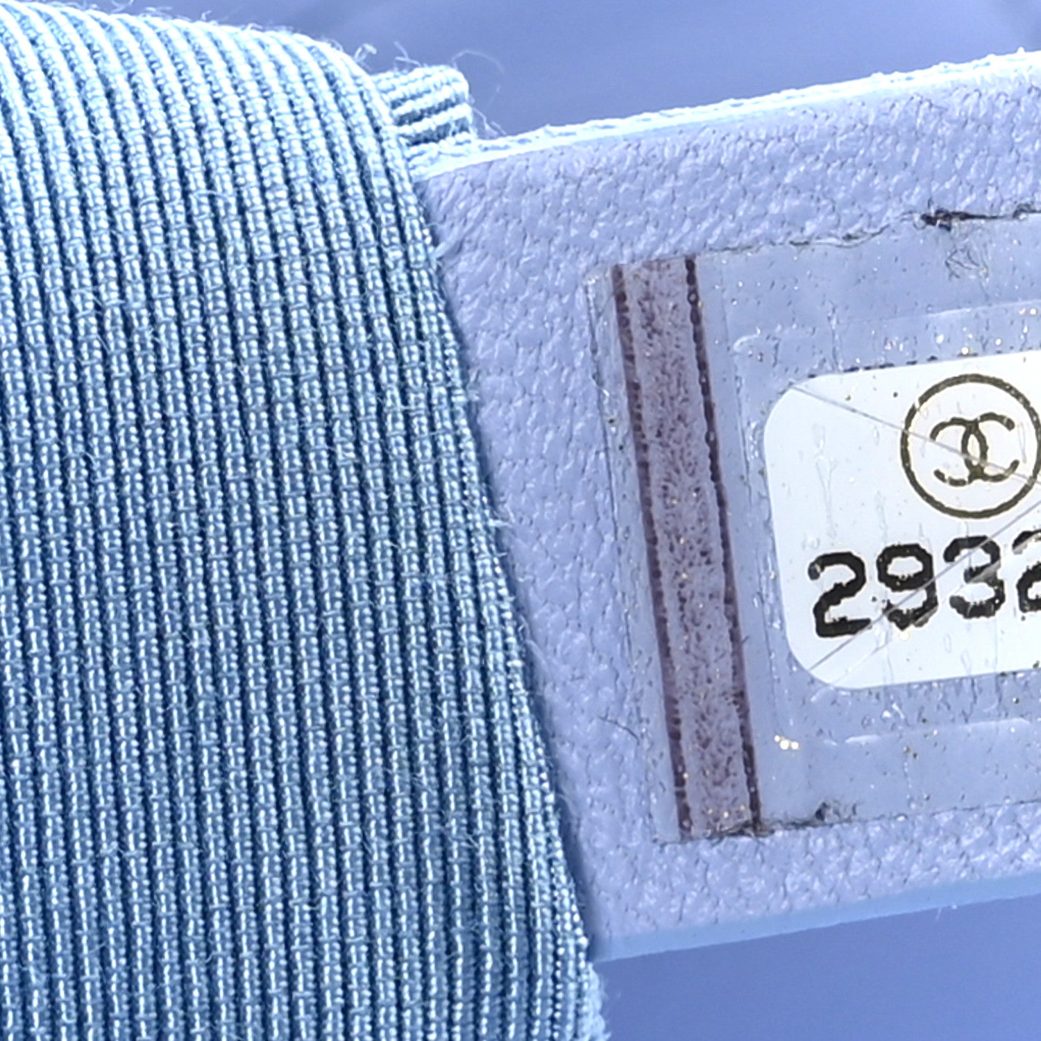 Chanel Jersey Lambskin Quilted Large Chanel 19 Flap Light Blue 7 of 9