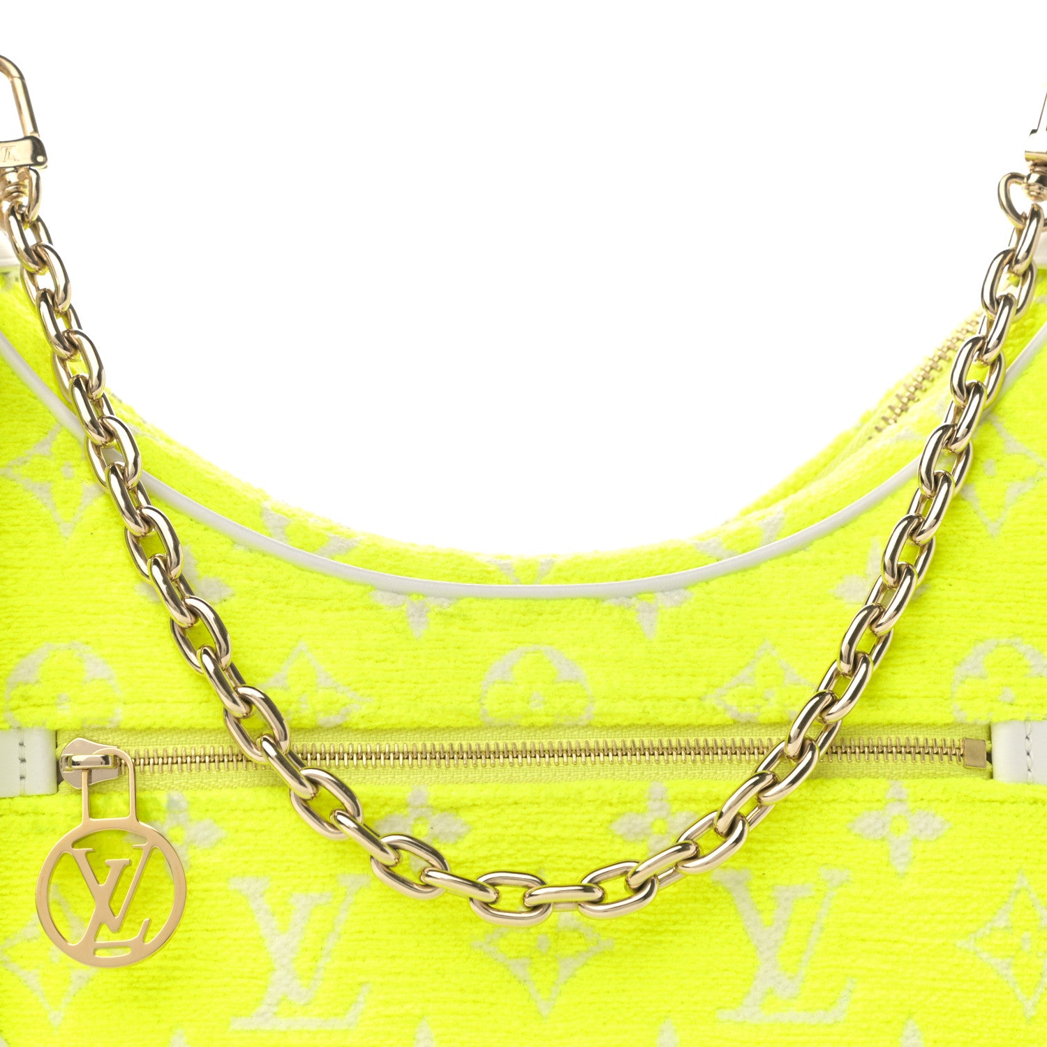 Louis Vuitton Monogram Jacquard Velvet Loop Yellow 7 of 11