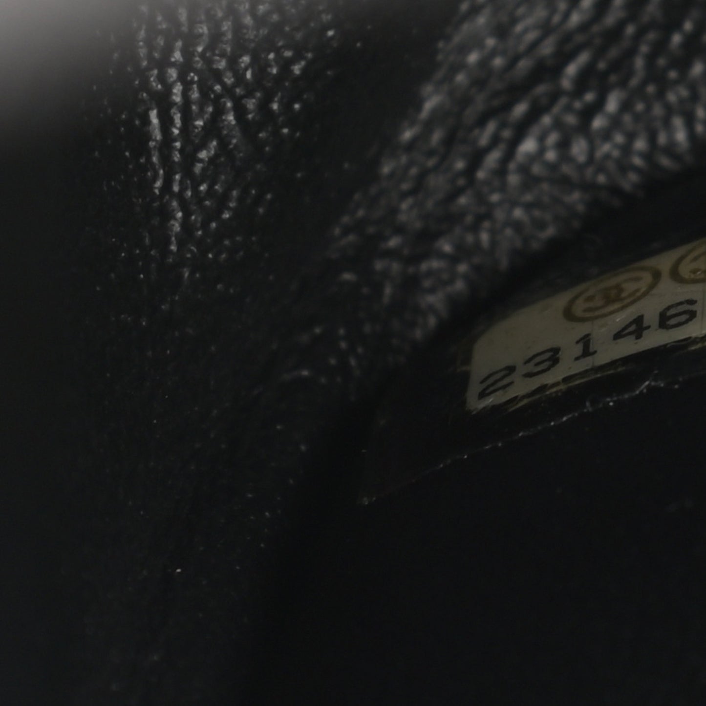 Aged Calfskin Chevron Quilted 2.55 Reissue 226 So Black