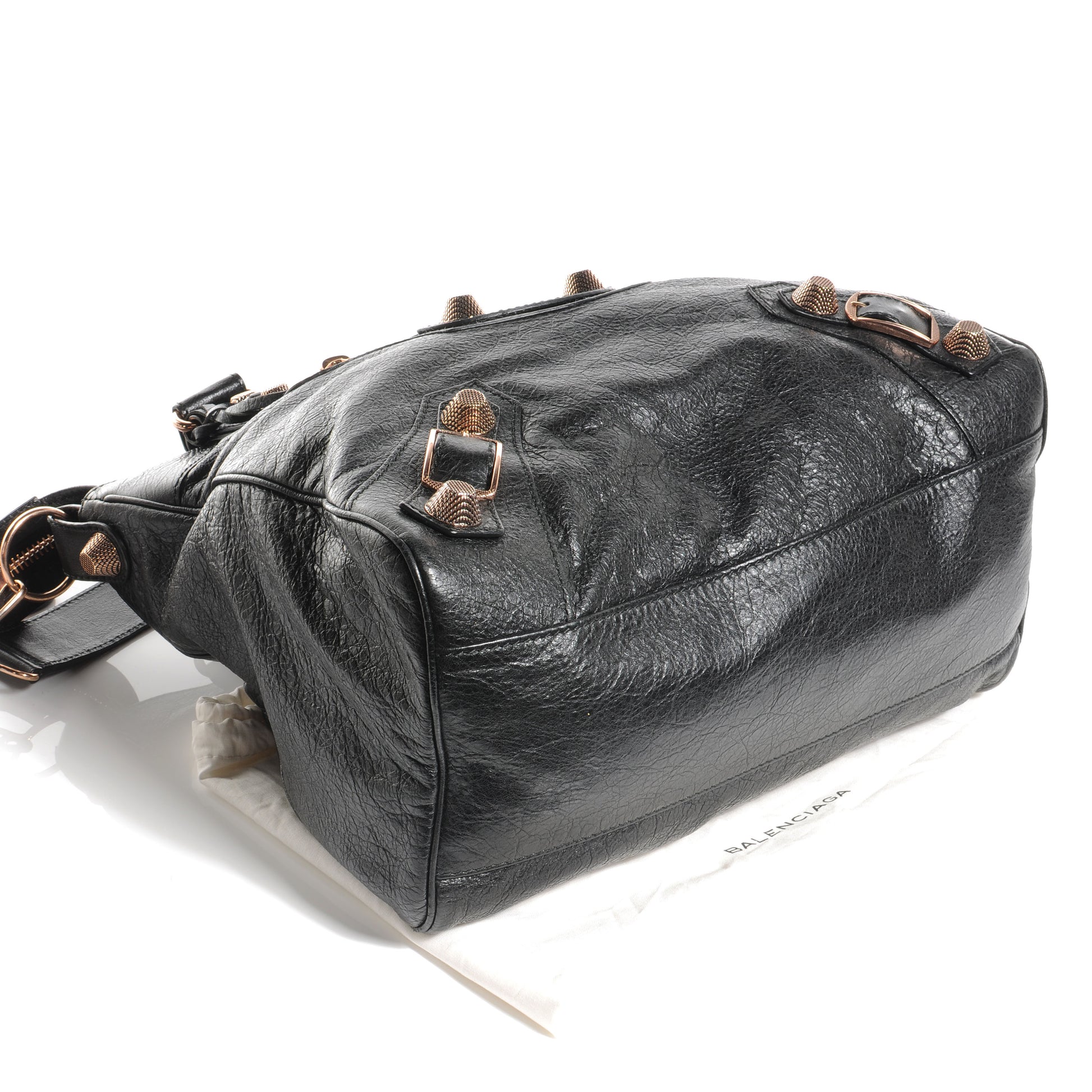 Balenciaga Agneau Giant 21 Rose Gold Hardware Velo Black 4 of 7