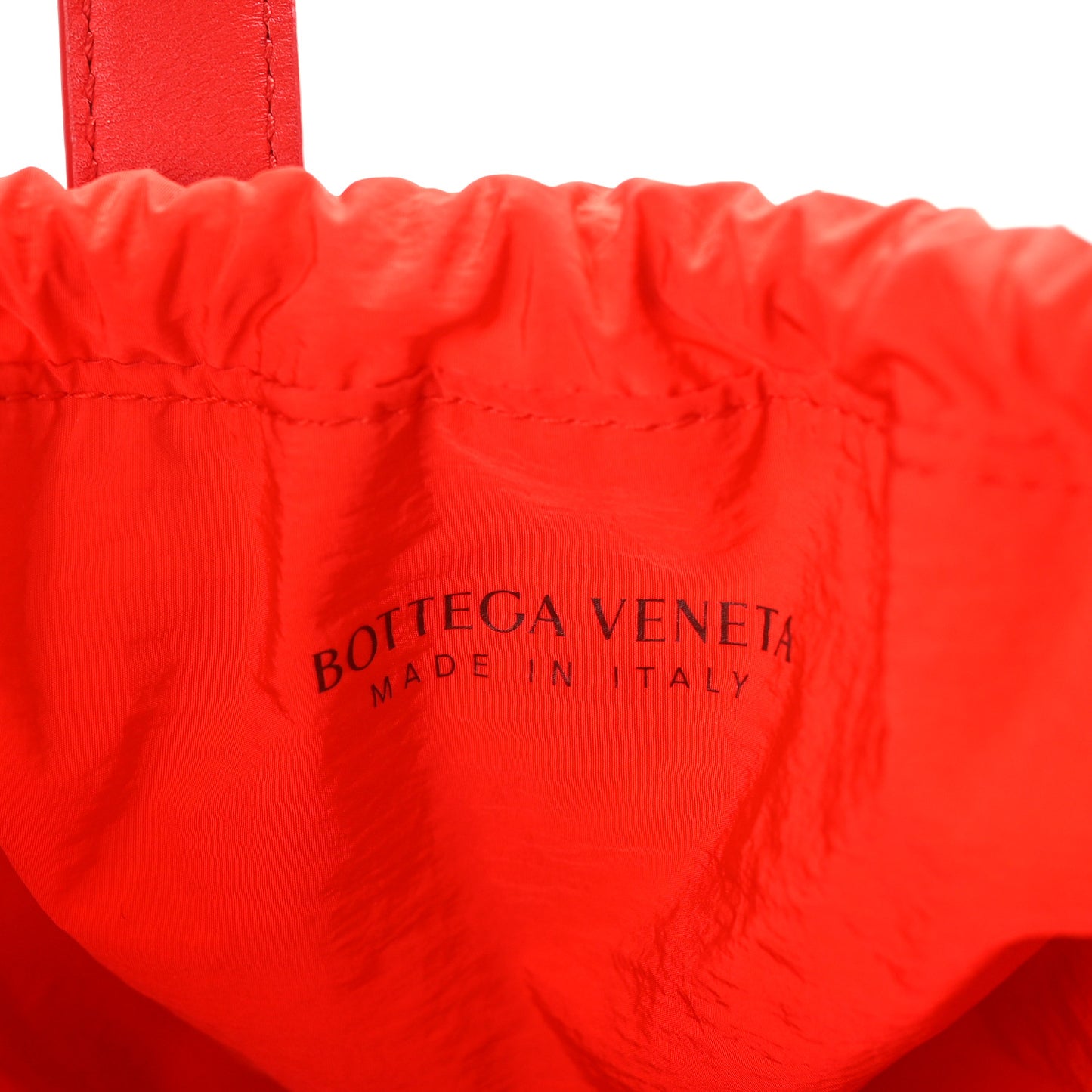 French Calfskin Small Shell Bag Chili Tomato