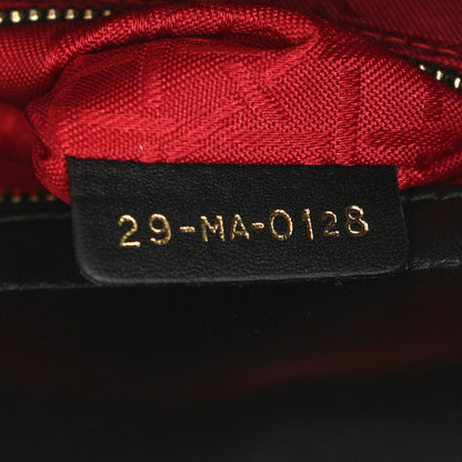Christian Dior Lambskin Cannage Small Lucky Badges My Lady Dior Black 7 of 12