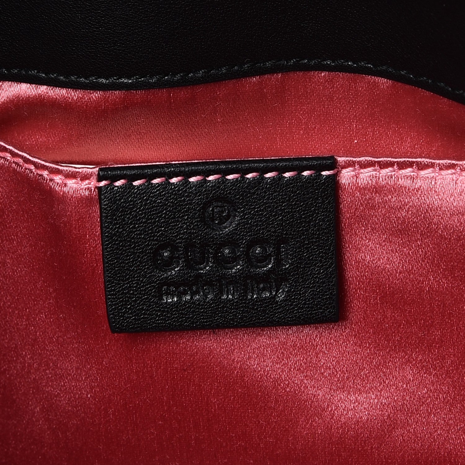 Gucci Velvet Matelasse Mini GG Marmont Shoulder Bag Black 6 of 8
