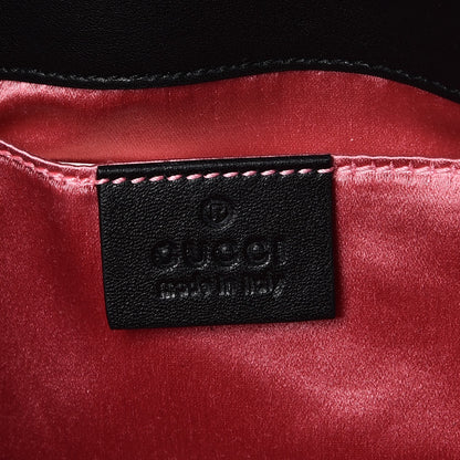 Gucci Velvet Matelasse Mini GG Marmont Shoulder Bag Black 6 of 8