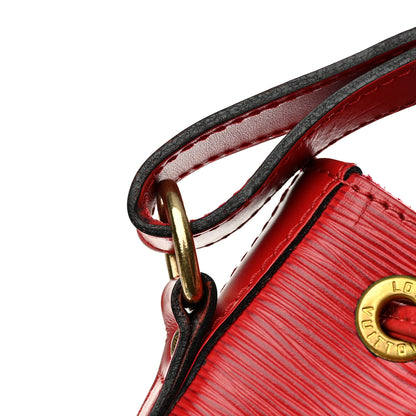Louis Vuitton Epi Petit Noe Castillan Red 15 of 18