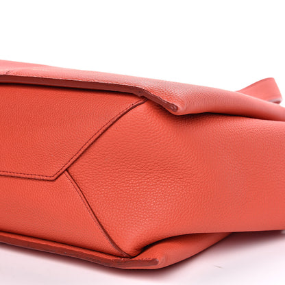 Celine Baby Grained Calfskin Small Tri-Fold Bag Orange 9 of 9