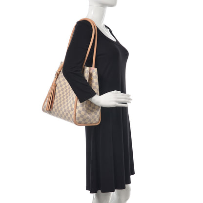 Louis Vuitton Damier Azur Propriano Rose Ballerine 2 of 15