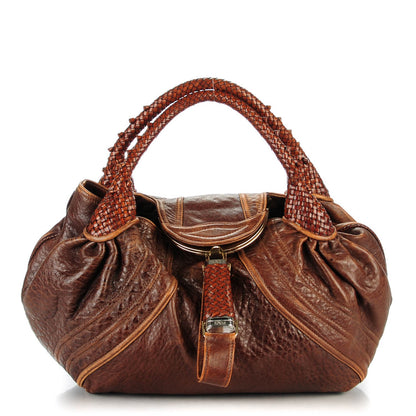 Fendi Nappa Nuvolata Spy Cognac 1 of 8