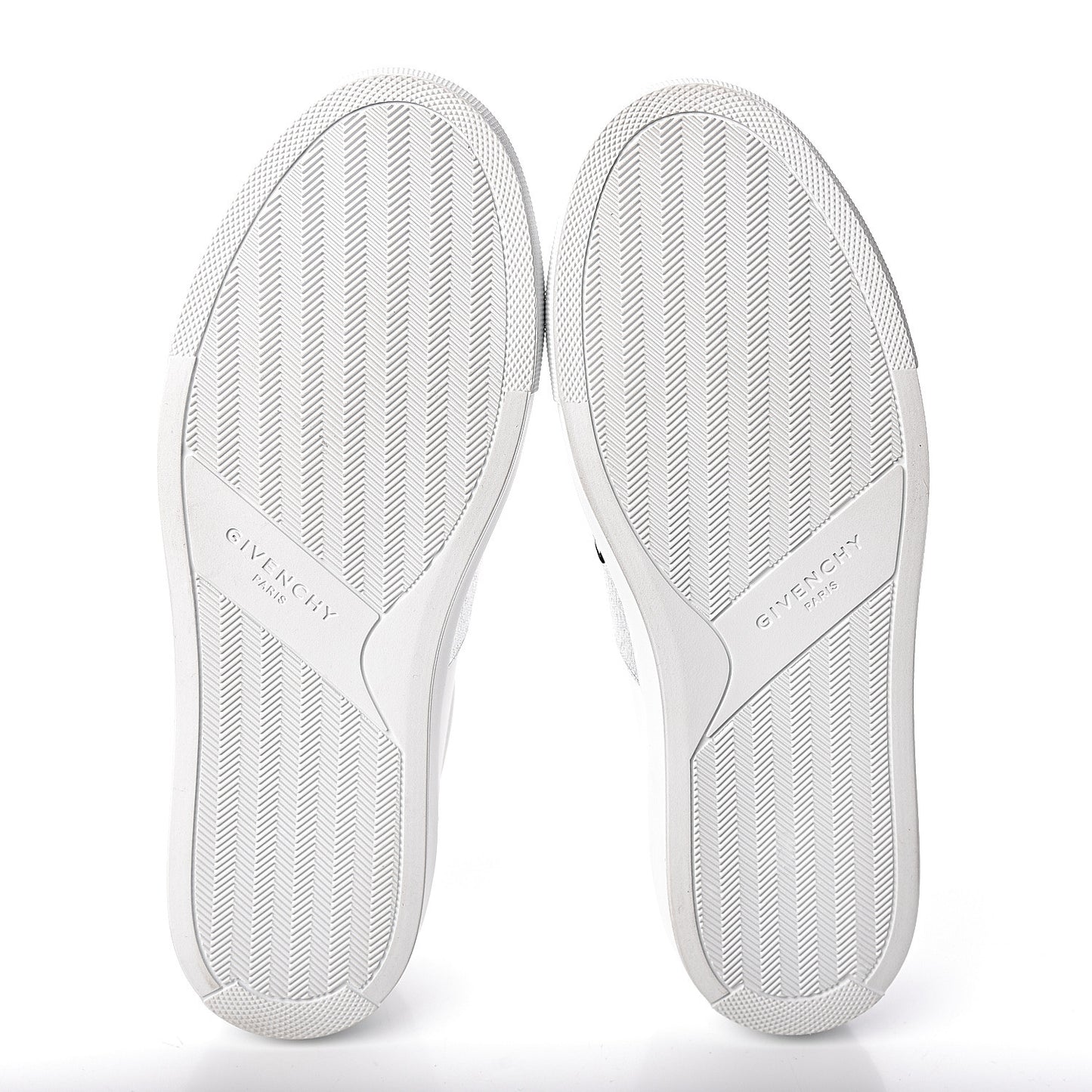 Calfskin Band Logo Womens Urban Street Sneakers 38 Argent